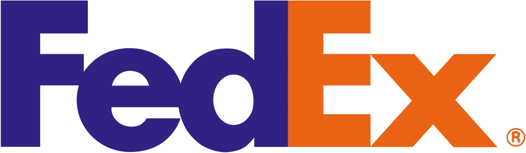 Official FedEx Logo trademark owned by FedEx.